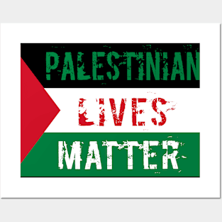 Palestinian Lives Matter Flag Posters and Art